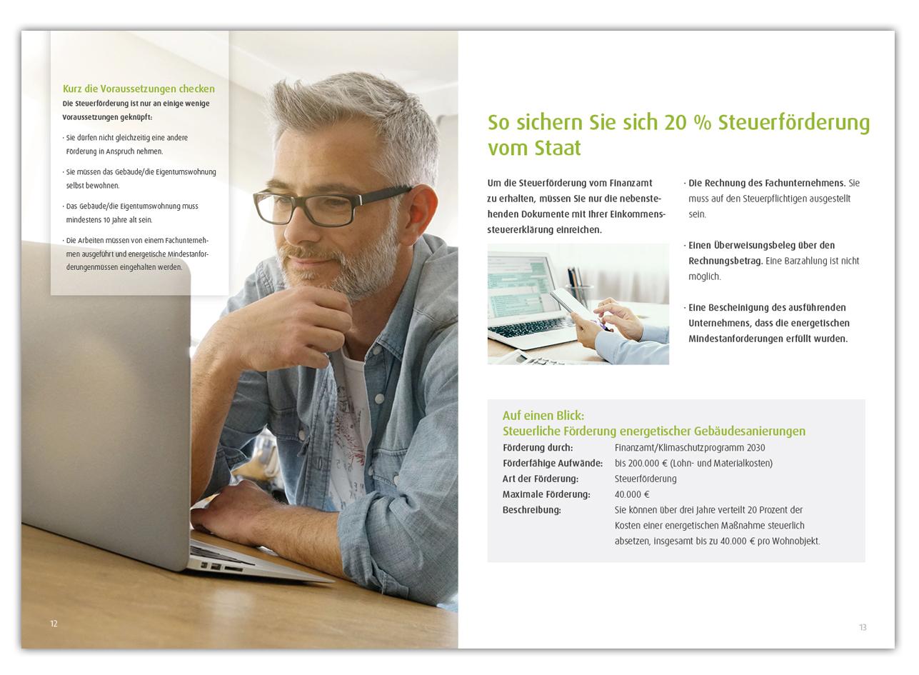 Kampagnenbroschüre – Energiespar-Leitfaden